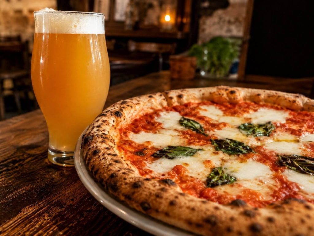 IPA og napolitansk pizza fra Willy's Pizza